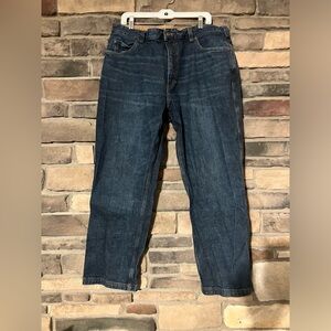 Duluth Trading Co Relaxed Fit 40x30 Blue Jeans